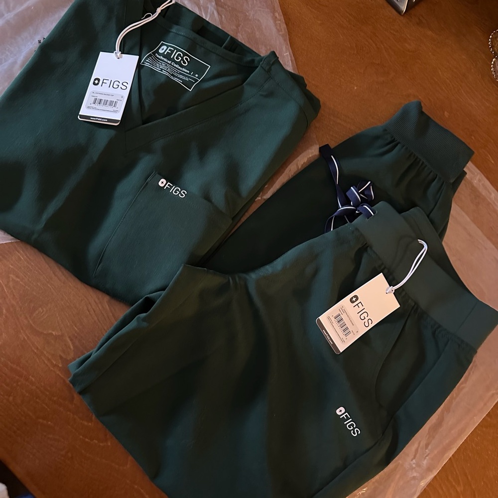 FIGs Scrub Set Racing Green Catarina Zamora